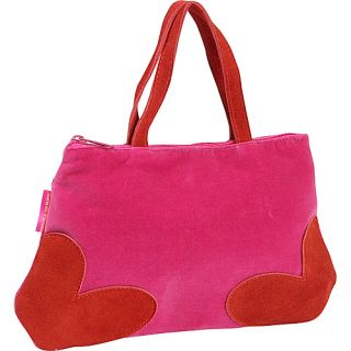 Miquelrius Agatha Ruiz De La Prada Hearts Suede Handbag 2 Colors