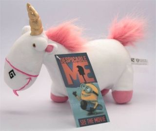 Despicable Me Agnes Its So Fluffy Unicorn Plush Toy