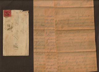 1899 Letter postmarked Dunn WILLIFORD Coffee Georgia Correspondence 