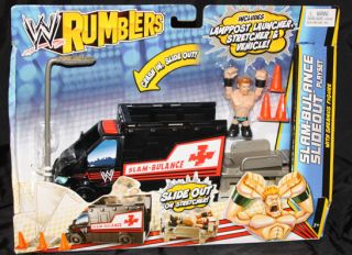   adventure with the officially licensed wwe rumblers playsets