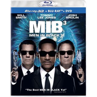 Blu Ray 3D Men in Black 3 Just Released Will Smith Blu Ray DVD