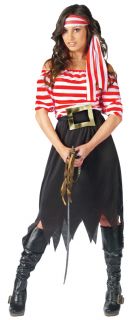 Adult Pirate Maiden 3 PC Costume Dress FW9912