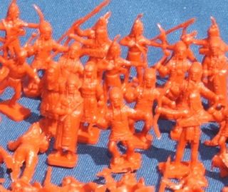 vintage airfix ho scale indians toy solders