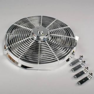 ZFBC16S Electric Fan, Single, 16 in. Diameter, Pusher/Puller, 3,000 
