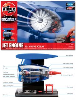 Airfix Engineer Model Kit Jet Engine Working Model Sound and Light 