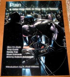 Pain Other Petty Plots Alan M Clark F Paul Wilson 1st 1st Signed TPB 