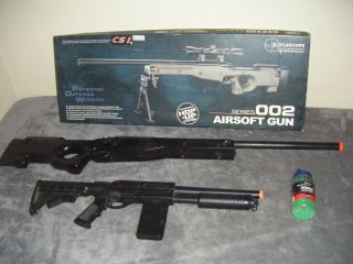 Airsoft Spring L96 Sniper Rifle Remington Pump Shotgun
