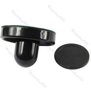   Felt Pusher Air Hockey Table Mallet Goalies And 1pc 63mm Puck Black
