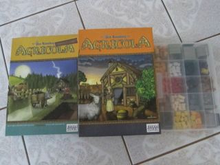 Agricola Board Game Farmers of The Moor Expansion 3 Deluxe Token Sets 
