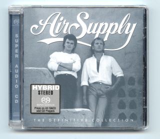 Air Supply The Definitive Collection RARE SACD CD