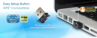 Airlink 101 Wireless N 150 Ultra Mini USB Adapter AWLL5099 Pack of 3 