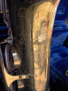 Reynolds Medalist SAX Made in France Vintage Alto Saxophone 
