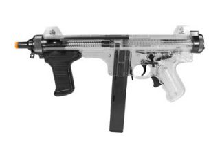 Beretta PM12S Spring Airsoft SMG Clear Fast Action Pump System