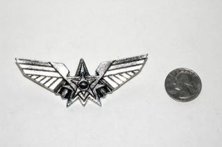 Starship Troopers Air Force Pin Halloween Prop Metal Life Size Prop 