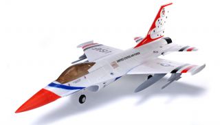 RC Jet Airplane F16 Thunderbird Brushless 70mm EDF 2 4GHz 4CH Ready to 
