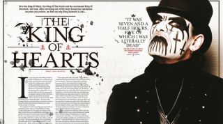 Also in the new issue, legendary heavy metal icon KING DIAMOND talks 