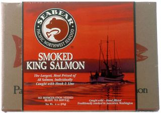 wild smoked alaskan king salmon 6 oz moist and mild the largest wild 