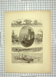   SHIPPING TODAY C1880 Albany Delaware Lumber Boats America Kenwood