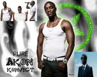 LATEST AKON MUSIC DELUXE DVD 50 HITS + PRINTED DVD SMACK THAT LOCKED 