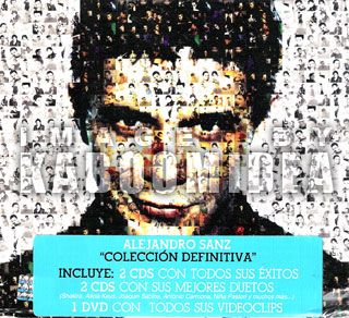CD + 1 DVD ALEJANDRO SANZ Coleccion Definitiva NEW Especial Mexican 