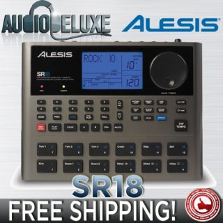 ALESIS SR18 PORTABLE DRUM MACHINE WITH EFFECTS