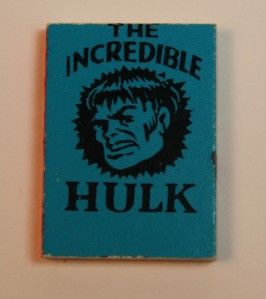 The Incredible Hulk Blue Marvel Mini Book Vintage RARE 1966
