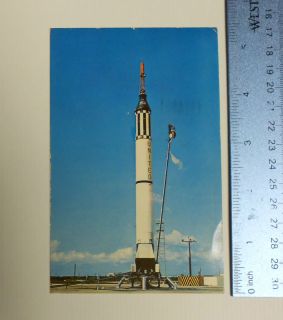 Alan Shepard Freedom 7 Mercury Redstone Rocket 1962 Postcard