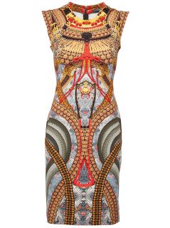 Alexander McQueen Samurai Print Dress 44 US 8 $2165
