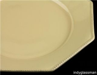 Costa Nova Pearl Cream 11 1 8 Dinner Plate Octagon Shape Portugal 
