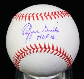 Ozzie Smith Signed Autographed HOF 02 OML Baseball Ball PSA DNA 