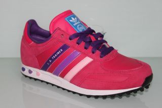 Scarpe Sneakers Unisex Adidas La Trainer Pink Art 61103 36 37 38 38 2 