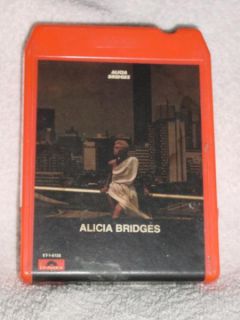 Alicia Bridges Vintage 8 Track Tape Music Stereo Cartridge Cassette 