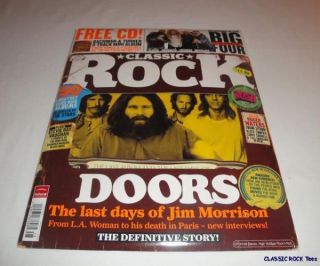 classic rock magazine cd august 2010 the doors
