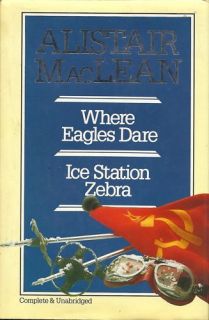 Alistair MacLean Where Eagles Dare Hardback Book