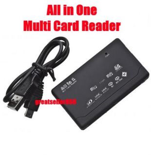 All in One Card Reader Micro SD SDHC XD CF Pro Duo M2 B
