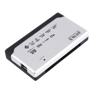 USB 2 0 All in 1 Multi Card Reader SD XD MMC MS CF SDHC TF Micro Mini 
