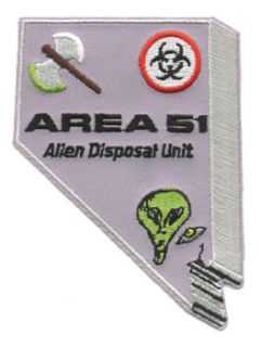 have make sure you order your own area 51 alien disposal patch today