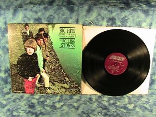   Stones Big Hits High Tide And Green Grass LP record London 1966 Mono