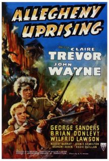 16mm B w Feature Alleghany Uprising 1939 John Wayne RKO