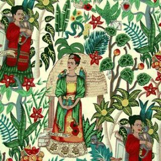Alexander Henry Fabric Fridas Garden Mexican Artist Frida Kahlo 1 Yd 