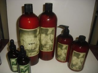 Wen products 2,16 oz cleansing condition,1 pump, sweet almond, 2 tea 