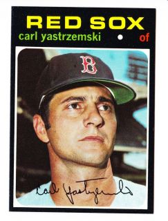 1971 Topps Carl Yastrzemski #530 MINT Looking CENTERED but PSA graded 