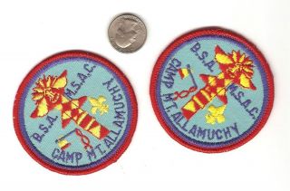   Vintage BSA Boy Scouts Patches Mt. Allamuchy MORRIS SUSSEX NJ   Patch