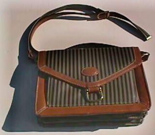 allan edward purse genuine leather trim