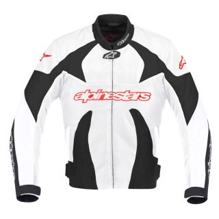Alpinestars Mens T GP Plus Air Textile Mesh Jacket Jacket Black White 