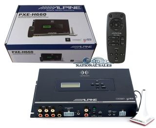 ALPINE PXE H660 IMPRINT CAR AUDIO INTEGRATION SOUND PROCESSOR SYSTEM 
