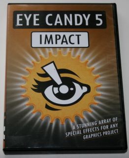 Eye Candy 5 Impact Alien Skin Software 10 Photoshop Plugin Effects 