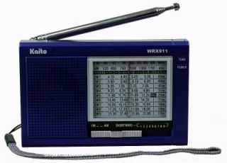 Kaito WRX911 Portable Am FM Shortwave Radio Adapter