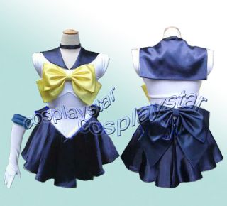 Sailor Moon Cosplay Costume Amara Uranus Tiara Glove