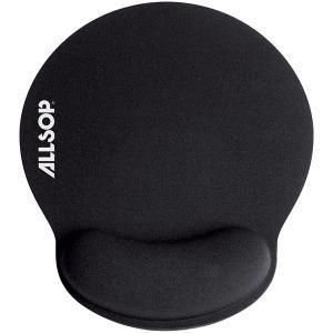Allsop 30203 Comfortfoam Memory Foam Round Mouse Pad Black Retail New 